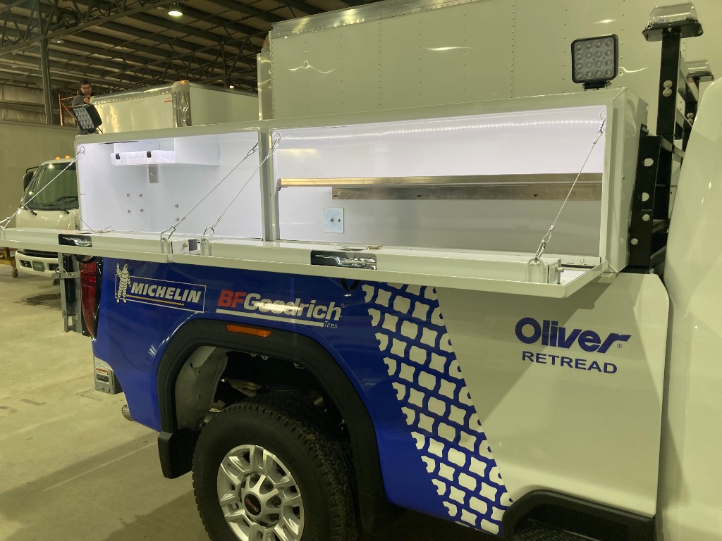 Custom Tire Truck Built by TK