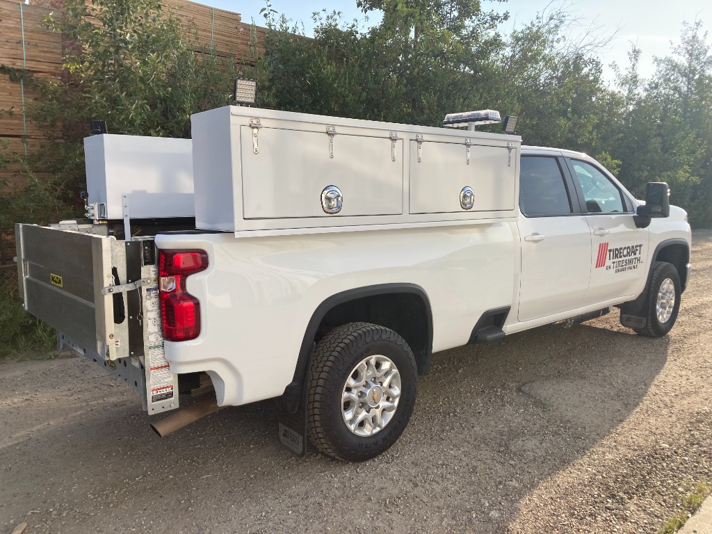 Custom Tire Truck Built by TK