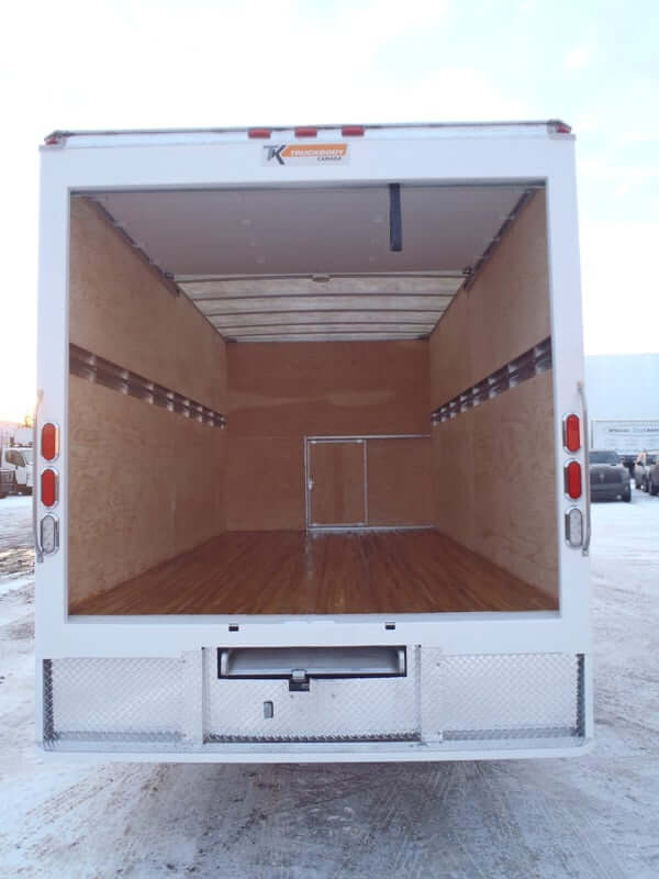 Cutaway van body cargo access