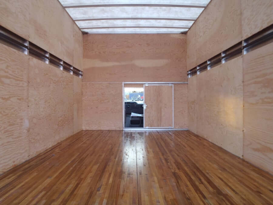 Cutaway van body route delivery setup
