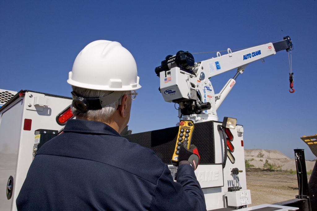 Auto Crane NexStar mounted on service truck