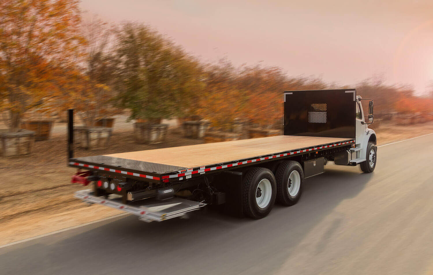 Platform truck body option