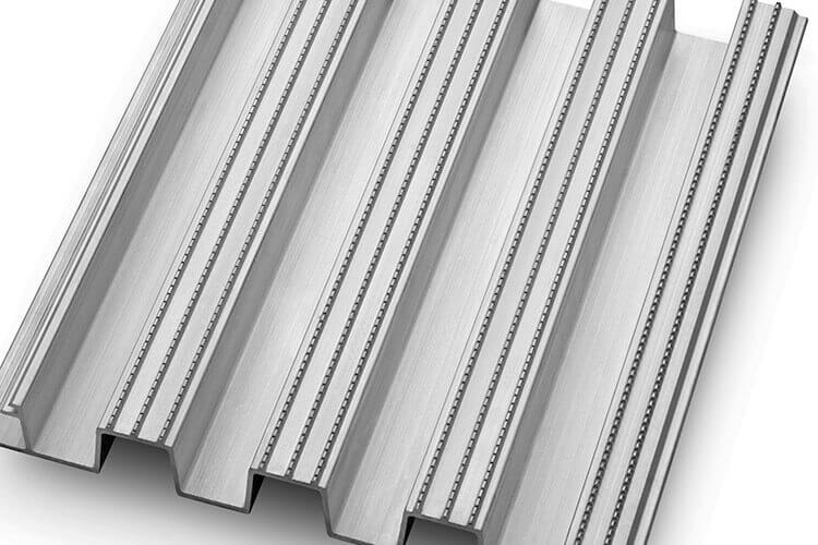 1.25 inch Aluminum Hat Floor w/ Anti-Skid Surface