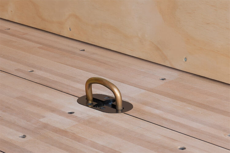 Retractable Floor Tie Down