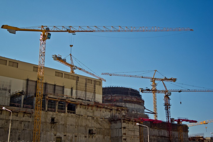 Industrial polar crane work